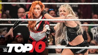 Top 10 Monday Night Raw moments WWE Top 10 April 22 2024 [upl. by Reffineg]