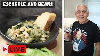 Escarole and Beans Recipe by Pasquale Sciarappa [upl. by Neved]