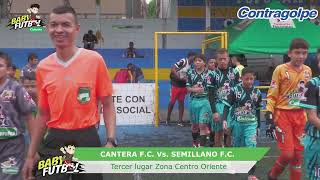 CANTERA FC 🆚 SEMILLANO FC PARTIDO 3ER PUESTO BABY FÚTBOL ZONA CENTRO ORIENTE 2024 [upl. by Fannie692]