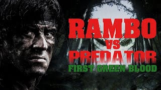 RAMBO VS PREDATOR FEATURE FILM MASHUP AMDSFILMS [upl. by Sajet]