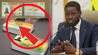 ⛔URGENT 🤔 CHANGEMENT 🤔🤔CARTE DIDENTITÉ SÉNÉGAL🇸🇳 POUR [upl. by Thormora]