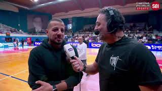 Lebanese Basketball Championship 20232024  Beirut VS Sagesse [upl. by Maisie]