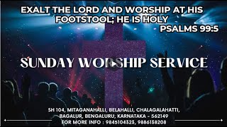 06 October 24 ಭಾನುವಾರಆರಾಧನೆ  Bethlehem House of Worship Bangalore  English amp Kannada [upl. by Blunt106]