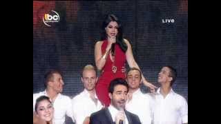 Haifa Wehbe Salma Ya Salama Celebrity Duets هيفاء وهبي سالمة يا سالامة [upl. by Jeth]