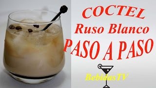 COMO HACER EL COCTEL RUSO BLANCO  BebidasTV [upl. by Strade]