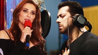 Iulia Vantur REACTS To Singing Song With Salman Khan [upl. by Mil]