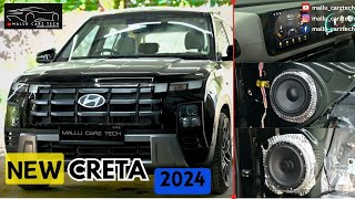 CRETA 2024 ANDROID STEREO INSTALLATION  SMART AUDIO │SOUND MODIFICATION│ESB AUDIO│OUSAIL [upl. by Marlene]