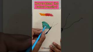 How to Blend Color Pencils 🎨✏️ [upl. by Nennahs757]