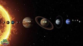 Solar System Planet amp Dwarf Planet Song Normal Middle [upl. by Ennaid136]