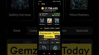 Today Combo Cards l Gemzcoin Daily combo l Gemz today combo crypto binance [upl. by Airat984]