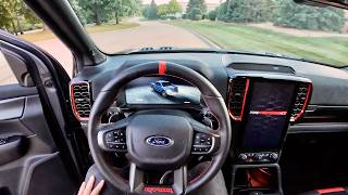 2024 Ranger Raptor  Ford Performance Tune 50hp Driving Impressions [upl. by Caton]