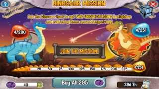 Dragon City Dinosaur Island  Brontosaurus  TRex Dragon Preview Part 1 [upl. by Wahs226]