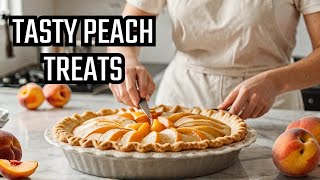 Southern Fried Peach Pies Recipe 🍑 [upl. by Rizzi]