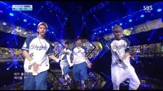 엑소 EXO  으르렁 Growl 인기가요 inkigayo 130825 [upl. by Aihsitan]