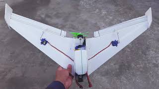 How to make Flying wing  perfectRc [upl. by Lantha622]