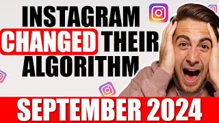 Instagram’s Algorithm CHANGED 😡 The NEW Way To GET FOLLOWERS on Instagram in 2024 [upl. by Evangelina]