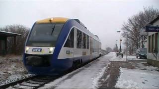 Bahnübergänge an der Bahnstrecke Halberstadt  Magdeburg [upl. by Eirena]