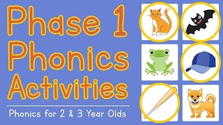 Phonics Phase 1 Activities  Phonics for 2 amp 3 Year Olds [upl. by Ced658]