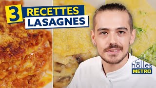 3 recettes de lasagnes avec le chef Emilio Giagnoni  Sublimez vos plats avec METRO [upl. by Gayleen562]