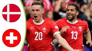 Denmark vs Switzerland  Extended Highlights amp All Goals 2024 HD [upl. by Shaum]