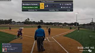 Firecrackers 14U vs Bombers Schneider 20241102 [upl. by Atikal]