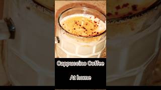 Cappuccino coffee recipetrending coffee food [upl. by Laehpar]