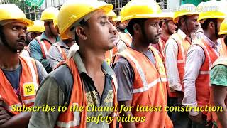 Height work safety training Hindithree points of contect कया होता हैंlive height work training [upl. by Auqenat]