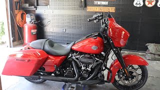 How To Install 12 Inch Handlebars 2022 Street Glide Special [upl. by Emiaj]