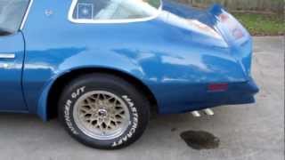 1978 Trans Am WS6 Handling Package  W72 Special Performance Package  400 TA 66 Litre [upl. by Gipsy]