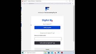 FAS 3 Desktop Identity verification [upl. by Neirol]