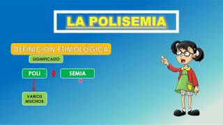 LA POLISEMIA [upl. by Eveam305]