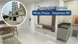 Apartamento mobiliado para locação anual em Meia Praia  ItapemaSC  2 Suítes  Apenas 1 por andar [upl. by Sair]