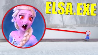 Drone Catches ELSAEXE IN REAL LIFE Frozen [upl. by Aicatsal]