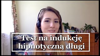 60PL Test na indukcję hipnotyczną długi  Hipnoza Regresyjna Ewelina Jackowska Team Grifasi [upl. by Acila]