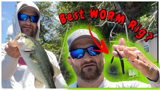 Is THIS the BEST WORM RIG Versatile Effective and EASY BASS FISHING Techniques [upl. by Barney]