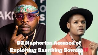 Amalanga Awafani DJ Maphorisa Accused of Exploiting Samthing Soweto [upl. by Eiznekcm]