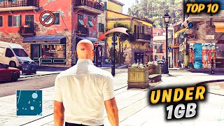 TOP 10 Best Under 1GB Size PC Games 2023 [upl. by Caritta]