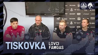 TISKOVKA  Lovci vs Besa Famgas 2 kolo EHF European Cupu [upl. by Syl]