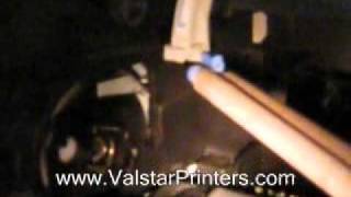 Lexmark T640 T642 T644 SeriesPrinter Installing Charge Roller [upl. by Ymmac]