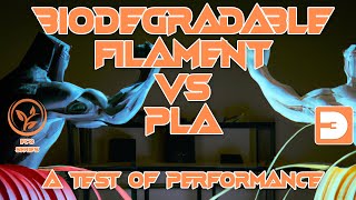 Biodegradable Filaments Vs PLA  A test of performance [upl. by Nadiya]