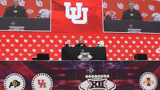 Utah Football Head Coach Kyle Whittingham  2024 Big12 Football Media Days [upl. by Aurelio]