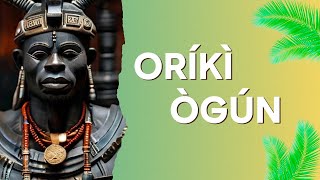 ORÍKÌ ÒGÚN  gran rezo a la deidad Ogun dios del hierro yoruba [upl. by Nwadahs664]