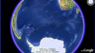 Mawson Station Antarctica Google Earth tour [upl. by Ax]