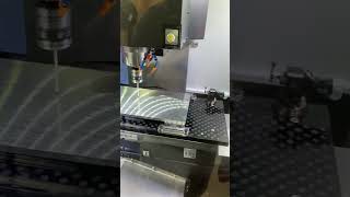 Doosan SVM4100  Probing a part with Renishaw Probe [upl. by Darrin]