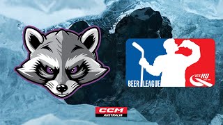 Trash Pandas v Rock Lobsters Div 7  4th May  IceHQ Beer League ice hockey [upl. by Nylitak]