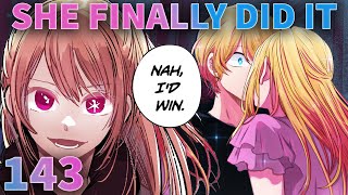 Its Over Ruby and Aqua Finally Kiss  Oshi No Ko Chapter 143 Review [upl. by Ettenowtna]