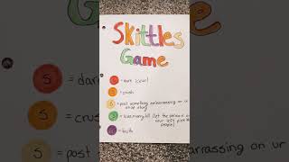 Skittles game aesthetic fun boardgame fashion dare [upl. by Ahseina978]