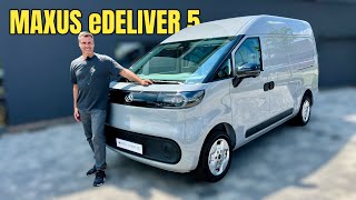 Maxus eDeliver5 Neuer Kastenwagen aus China  Laderaum  Sitzprobe  Elektro  Nutzfahrzeug [upl. by Alcinia]