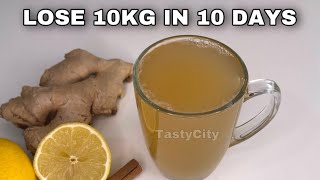 Weight Loss Drink  Lose 10KG In 10 Days  Belly Fat Burner Drink [upl. by Gothard]