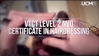 VTCT Level 2 NVQ Diploma in Hairdressing [upl. by Juieta]